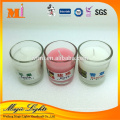 China Factory Supply Glas Glas Party Kerze